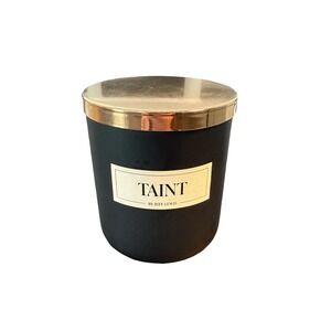 Jeff Lewis Taint Candle Wyatt Co Matte Black Gold Lid SiriusXM Live Bravo TV